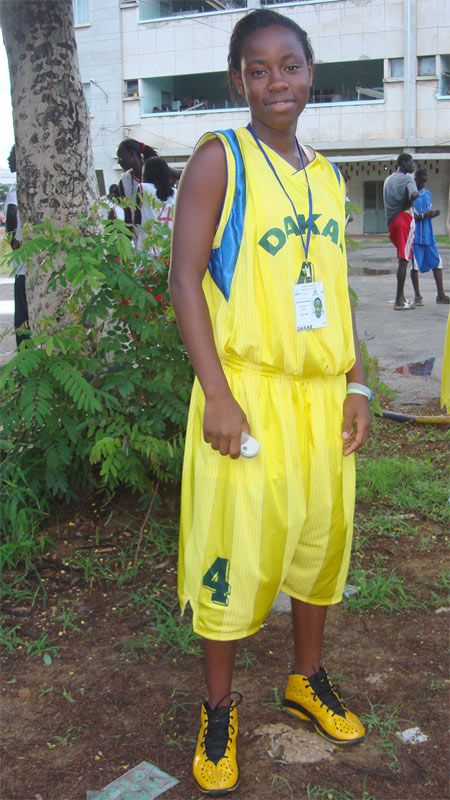 Basket : Graines de Stars - Amy Wessé Diarra, meilleure joueuse à Bissau avec les U16