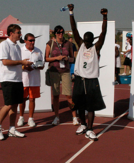 Thierno Ibrahima NIANG MVP de la NBA Basketball Without Border Africa 2008