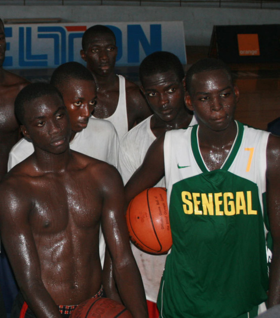 Thierno Ibrahima Niang,Aboubacar Cassé et Louis Adamas (en retrait)