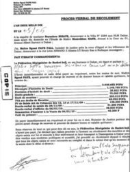 Les meubles de la fédé de basket « échappent » à une saisie ( document ) POUR UNE DETTE DE MOINS DE 4 MILLIONS DE FRANCS CFA
