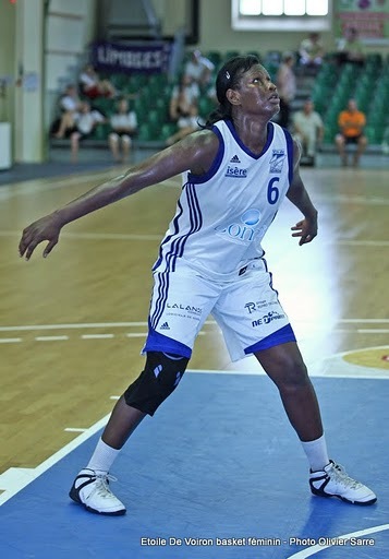 GASSAMA Khadidiatou (Voiron) 20 pts, 7 rbds et 1 passe GASSAMA Khadidiatou (Voiron) 20 pts, 7 rbds et 1 passe