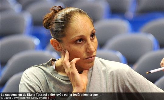 Turquie/dopage - La fédération turque lève la suspension de Taurasi (club)