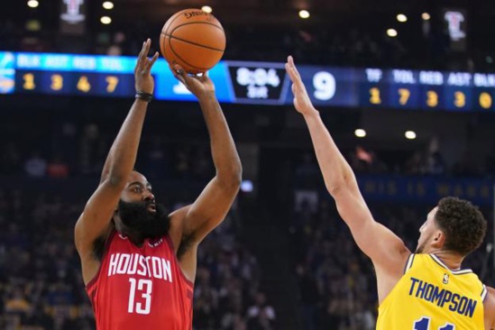 NBA : Harden offre à Houston le choc face à Golden State NBA : Harden offre à Houston le choc face à Golden State