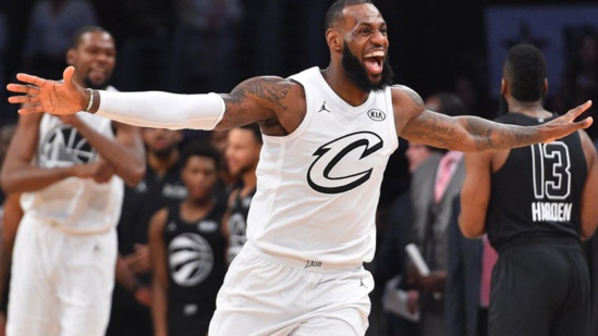 ALL STAR GAME 2018 : LeBron James remporte son 3 eme titre de MVP ALL STAR GAME 2018 : LeBron James remporte son 3 eme titre de MVP
