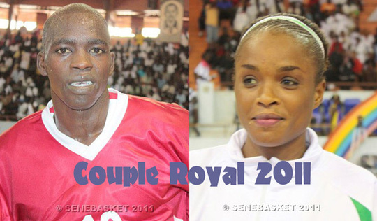 Officiel Roi 2011 : Ibrahima Mbengue (Douanes), Reine Fatou Bintou Thiam (Jaraaf)