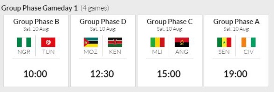 Afrobasket 2019 : Le Nigeria ouvre le Bal Face à la Tunisie ( Calendrier)  Afrobasket 2019 : Le Nigeria ouvre le Bal Face à la Tunisie ( Calendrier)