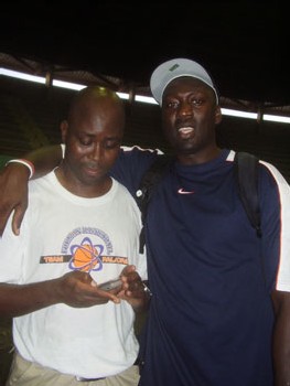 Moustapha Gaye le coach de la Sélection avec MAkhtar Ndiaye