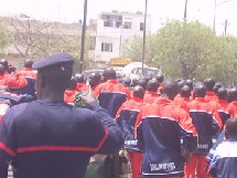 L'Equipe de Basket lors du défilé du 4 Avril L'Equipe de Basket lors du défilé du 4 Avril