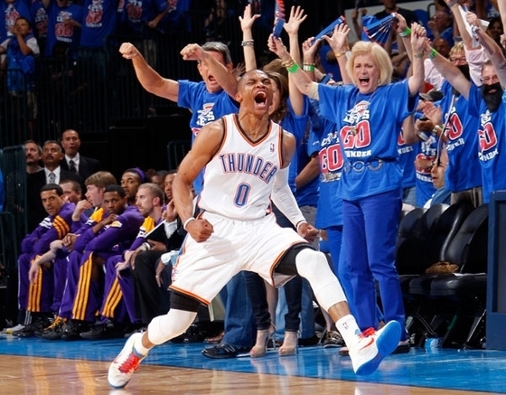 (VIDEO) - NBA PLAY-OFF 2012 : Le Thunder foudroie les Lakers