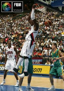 Dwayne Wade face aux australiens