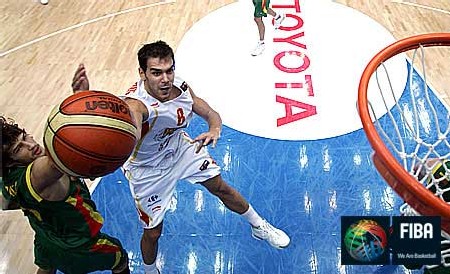 Espagne Lithuanie ici Navarro 22 pts-Photo FIBA