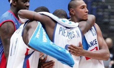 Fin de l'aventure pour Boris Diaw et ses potes de l'équipe de France  (Panoramic)