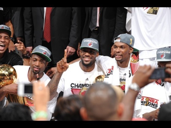NBA-Finale - Miami champion, le "Big Three" tient sa revanche NBA-Finale - Miami champion, le "Big Three" tient sa revanche