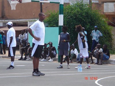 Boris DIAW au camp de BOPP Boris DIAW au camp de BOPP