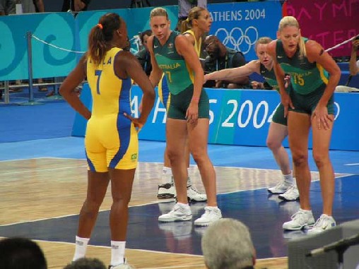 l'Australie face au Bresil aux JO d'Athenes 2004 l'Australie face au Bresil aux JO d'Athenes 2004