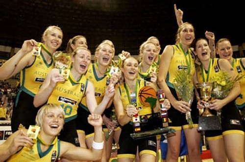 Australie Championne du Monde (photo-FIBA)