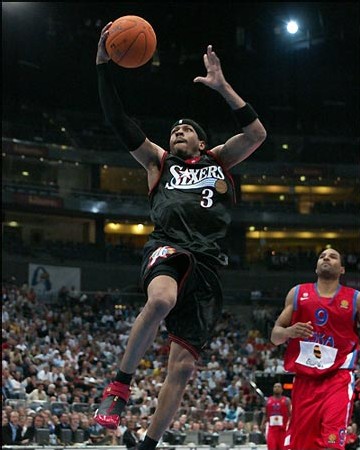 Allen Iverson ici contre CSK Moscou