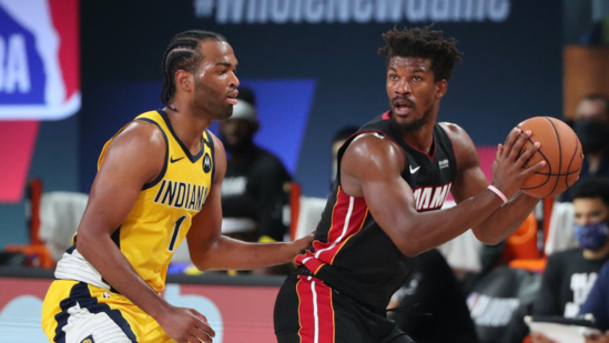 NBA PLAYOFFS 2020:Miami fait le break face aux Pacers NBA PLAYOFFS 2020:Miami fait le break face aux Pacers