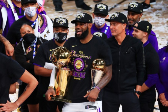 Basket - NBA - NBA : LeBron James (Los Angeles Lakers) élu MVP de la finale 2020 Basket - NBA - NBA : LeBron James (Los Angeles Lakers) élu MVP de la finale 2020