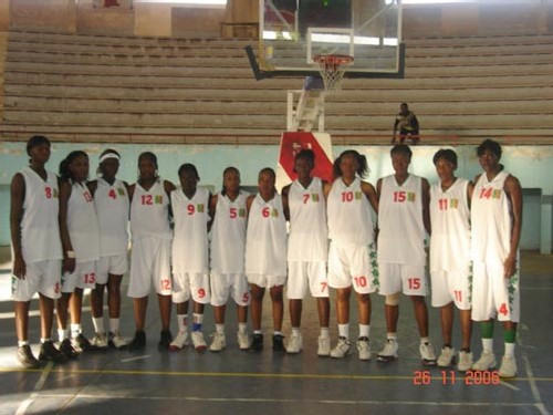 La Formation malienne losr de son passage à Dakar- photo SENEBASKET