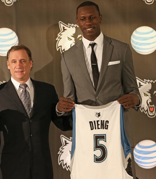 NBA DRAFT : Un contrat de 3 ans et une année de plus en option pour Gorgui Dieng avec les Wolves NBA DRAFT : Un contrat de 3 ans et une année de plus en option pour Gorgui Dieng avec les Wolves