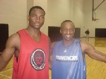 Jason Terry et Essangue Gaston Jason Terry et Essangue Gaston
