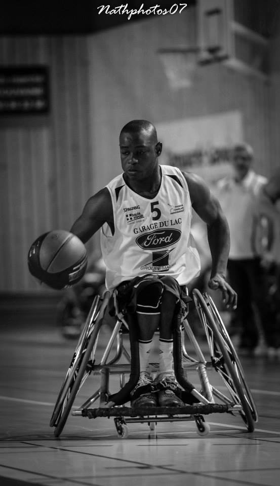 HANDIBASKET Championnat de France NB - 5ème journée. Aliou Dramé le natif de Ouakam 24 pts