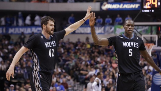 Minnesota vs Dallas (123-122): Gorgui Dieng en Double Figure et Ricky Rubio en Triple