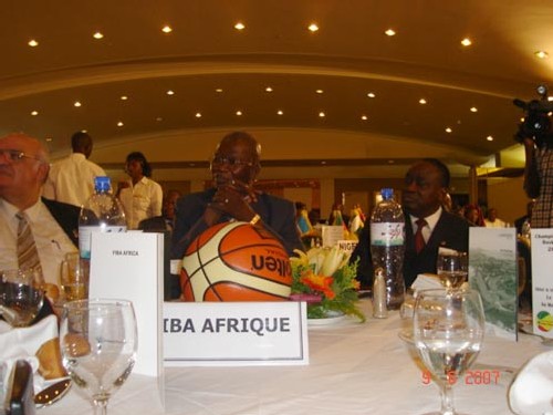 Mr Seye et Mr Ekra President de FIBA Afrique Mr Seye et Mr Ekra President de FIBA Afrique