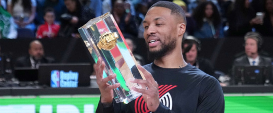 NBA All-Star Game 2023: Damian Lillard vainqueur du concours à 3 pts NBA All-Star Game 2023: Damian Lillard vainqueur du concours à 3 pts