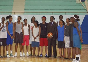 Issa Mbaye Samb et Les Lionnes (Photo Sud Quotidien)