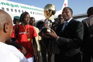 MALI : Accueil triomphal pour les nouvelles reines d'Afrique MALI : Accueil triomphal pour les nouvelles reines d'Afrique