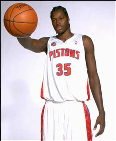 Cheikh Samb - Detroit Pistons (photo NBA)