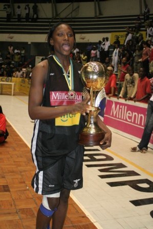 Salimata Diatta, meilleure joueuse (MVP) du 13ème Championnat des Clubs Champions féminins