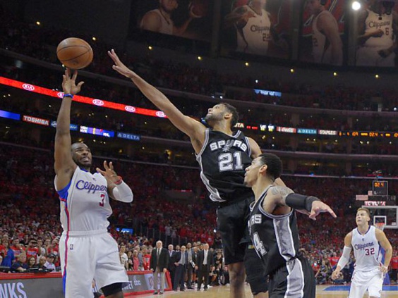 NBA - Play-offs/1er tour: San Antonio éliminé par les Clippers NBA - Play-offs/1er tour: San Antonio éliminé par les Clippers