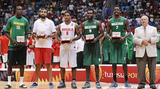 Oguchi élu Meilleur Joueur et parmi le 5 majeur de l’AfroBasket 2015
