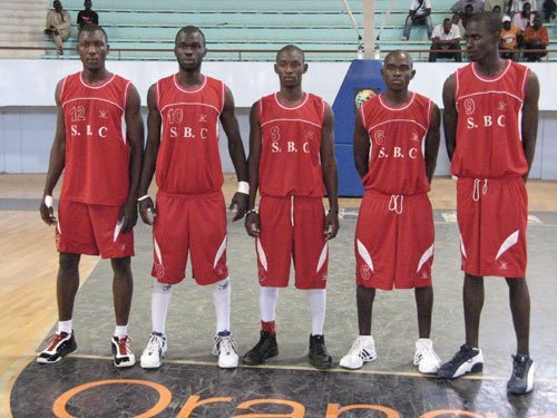 SLBC de gauche à droite: Chérif B Séne-Souleymane Gomis-Pape Faye-Ibrahima Diop-Babacar Dione