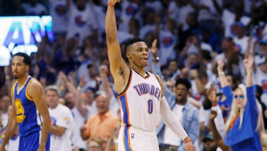 Le Thunder mène la série face aux Warriors 3-1 Le Thunder mène la série face aux Warriors 3-1