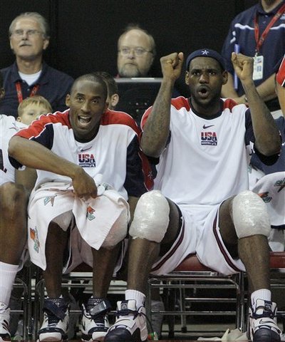 Kobe Bryant et LeBron James