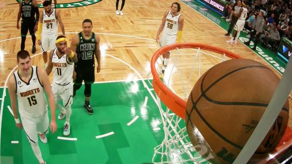 NBA:  Les Nuggets triomphent après une pause de 40 minutes NBA:  Les Nuggets triomphent après une pause de 40 minutes