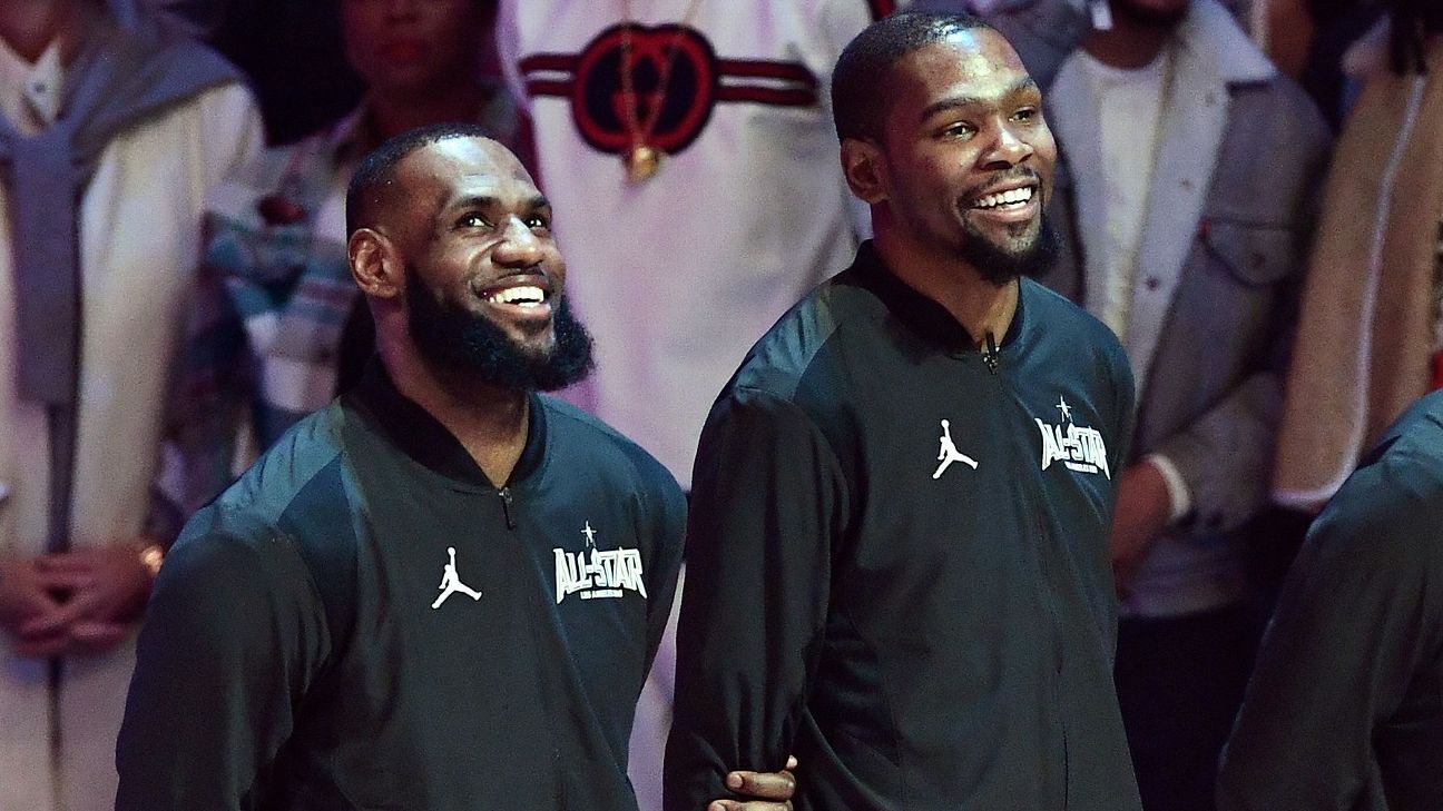 NBA All-Star Game: LeBron James toujours en tête des votes