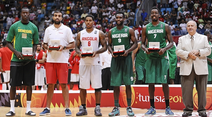 Oguchi élu Meilleur Joueur et parmi le 5 majeur de l’AfroBasket 2015