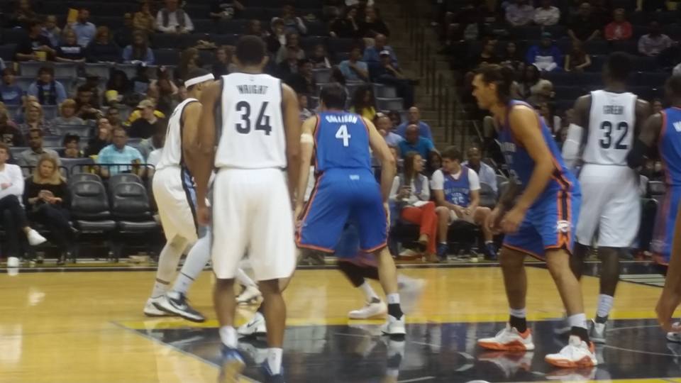 Nba Presaison: Memphis s'offre le Thunder 94-78!!!!