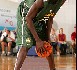 SAER SENE joue ses deux premiers match avec les Sonics et devient le meilleur contreur du tournoi