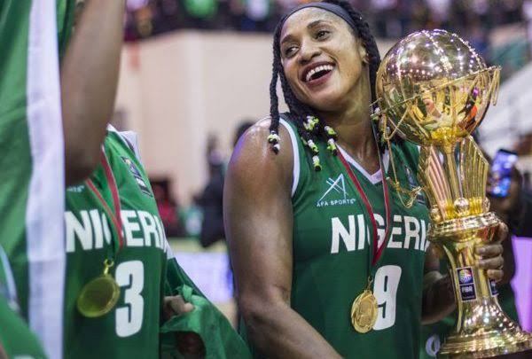 DERNIER AFROBASKET FÉMININ AVEC LE NIGÉRIA  pour AISHA MOHAMMED BALARABE