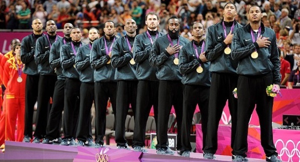 L’équipe américaine de basket de passage à Dakar le 27 août