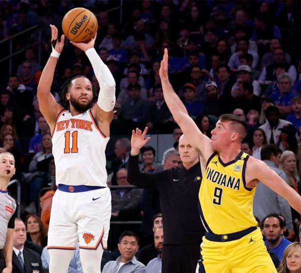 NBA PLAYOFF 2024: Pacers 117 - Knicks 21 -Jalen Brunson inarrêtable